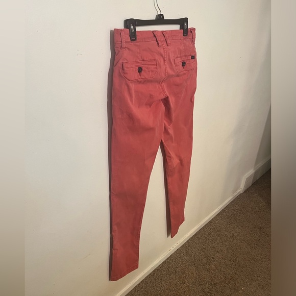 Everyday Hero Lindbergh stretchquality dark coral colored size 32-34 jeans. EUC. - Picture 9 of 15